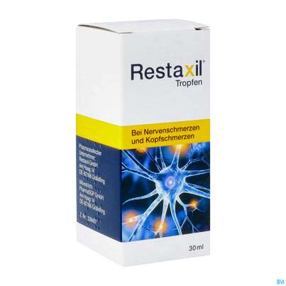 Sie sehen eine Packung RESTAXIL TR Z EINNEHMEN, 30 Milliliter, Produktbild: 02 RESTAXIL TR Z EINNEHMEN, 30 Milliliter, A-Nr.: 4954185 - 02