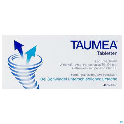 Sie sehen eine Packung TAUMEA TBL, 40 Stück, Produktbild: 02 TAUMEA TBL, 40 Stück, A-Nr.: 4466706 - 02