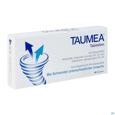 Sie sehen eine Packung TAUMEA TBL, 40 Stück, Produktbild: 03 TAUMEA TBL, 40 Stück, A-Nr.: 4466706 - 03