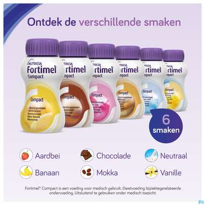 Sie sehen eine Packung FORTIMEL COMP 2.4 125 CAPP, 4 Stück, Produktbild: 12 FORTIMEL COMP 2.4 125 CAPP, 4 Stück, A-Nr.: 4294062 - 12