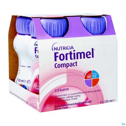 Sie sehen eine Packung FORTIMEL COMP 2.4 125 ERDB, 4 Stück, Produktbild: 02 FORTIMEL COMP 2.4 125 ERDB, 4 Stück, A-Nr.: 4294056 - 02