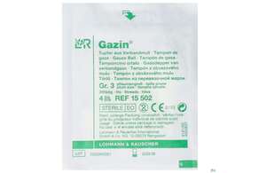 Gazin Kugeltupfer Bw Steril Pflaumengross Gr.3 1x 4 4st, A-Nr.: 2575041 - 01