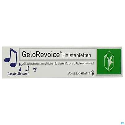 GELOREVOICE HALSTBL CASSIS, 20 Stück, A-Nr.: 4264339 - 01