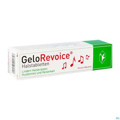 Sie sehen eine Packung GELOREVOICE HALSTBL KIRSCH, 20 Stück, Produktbild: 02 GELOREVOICE HALSTBL KIRSCH, 20 Stück, A-Nr.: 3441986 - 02
