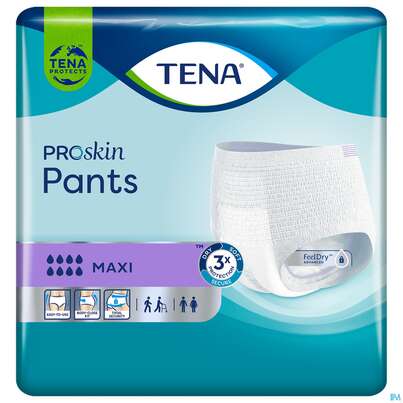 Sie sehen eine Packung Inkontinenz Tena Pants Maxi L 794623 10st, Produktbild: 02 Inkontinenz Tena Pants Maxi L 794623 10st, A-Nr.: 3206699 - 02