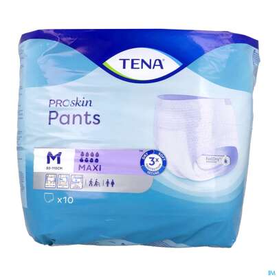 Sie sehen eine Packung TENA PANTS MAXI M INK., 10 Stück, Produktbild: 03 TENA PANTS MAXI M INK., 10 Stück, A-Nr.: 3206682 - 03