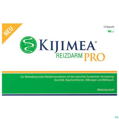 Sie sehen eine Packung KIJIMEA KPS REIZDARM PRO, 14 Stück, Produktbild: 01 KIJIMEA KPS REIZDARM PRO, 14 Stück, A-Nr.: 5185398 - 01