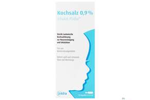 Kochsalz-lösung 0,9% Inhalat Paedia 2,5ml 20st, A-Nr.: 4769269 - 01