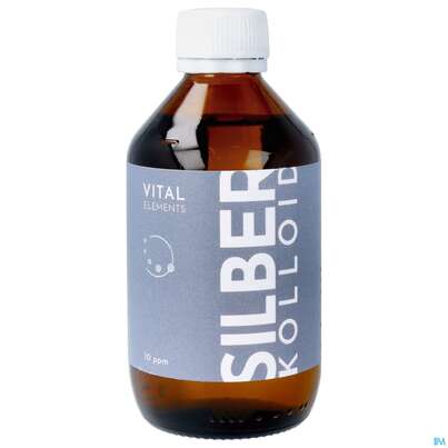 Sie sehen eine Packung Silber/a Kolloid A/10ppm Qualitaetskolloid 250ml, Produktbild: 01 Silber/a Kolloid A/10ppm Qualitaetskolloid 250ml, A-Nr.: 4236805 - 01