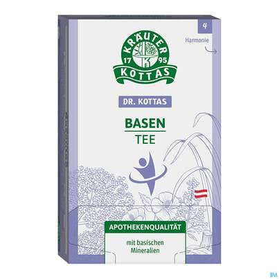 Sie sehen eine Packung Dr. Kottas Basentee, 20 Stück, Produktbild: 01 Dr. Kottas Basentee, 20 Stück, A-Nr.: 3886381 - 01
