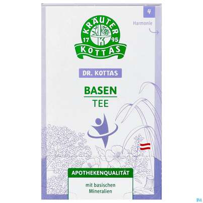 Sie sehen eine Packung Dr. Kottas Basentee, 20 Stück, Produktbild: 03 Dr. Kottas Basentee, 20 Stück, A-Nr.: 3886381 - 03