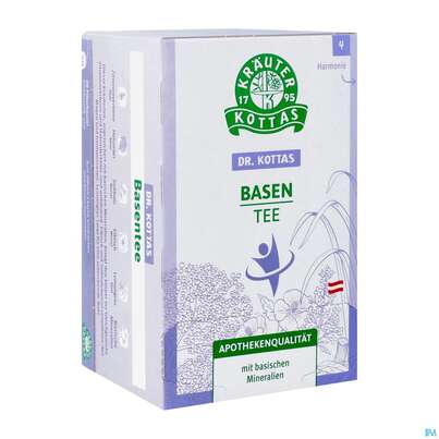 Sie sehen eine Packung Dr. Kottas Basentee, 20 Stück, Produktbild: 04 Dr. Kottas Basentee, 20 Stück, A-Nr.: 3886381 - 04