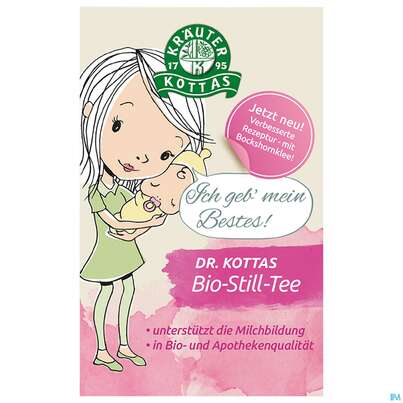 Sie sehen eine Packung Dr. Kottas Bio-Still-Tee, 20 Stück, Produktbild: 02 Dr. Kottas Bio-Still-Tee, 20 Stück, A-Nr.: 3886493 - 02