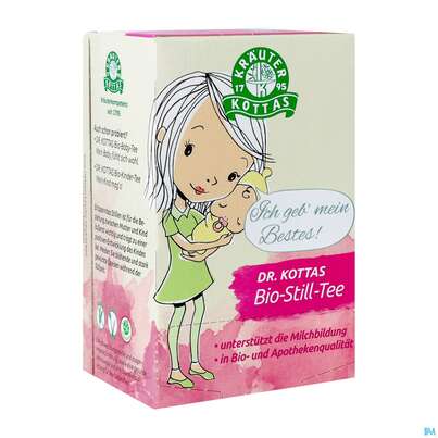 Sie sehen eine Packung Dr. Kottas Bio-Still-Tee, 20 Stück, Produktbild: 04 Dr. Kottas Bio-Still-Tee, 20 Stück, A-Nr.: 3886493 - 04