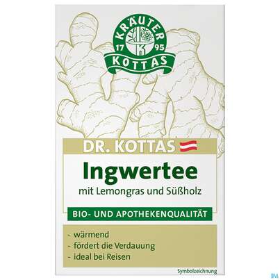 Dr. Kottas Ingwertee	, 20 Stück, A-Nr.: 3886369 - 02