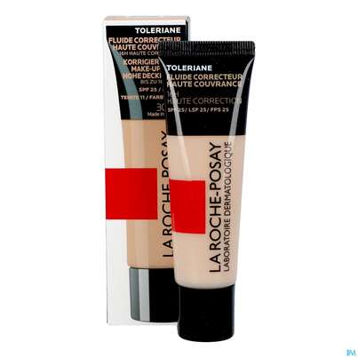 Sie sehen eine Packung La Roche Posay Toleriane Fluide Makeup 11 30ml, Produktbild: 05 La Roche Posay Toleriane Fluide Makeup 11 30ml, A-Nr.: 5710864 - 05