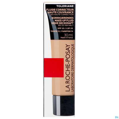 Sie sehen eine Packung La Roche Posay Toleriane Fluide Makeup 13 30ml, Produktbild: 02 La Roche Posay Toleriane Fluide Makeup 13 30ml, A-Nr.: 5710870 - 02