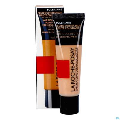 Sie sehen eine Packung La Roche Posay Toleriane Fluide Makeup 13 30ml, Produktbild: 05 La Roche Posay Toleriane Fluide Makeup 13 30ml, A-Nr.: 5710870 - 05