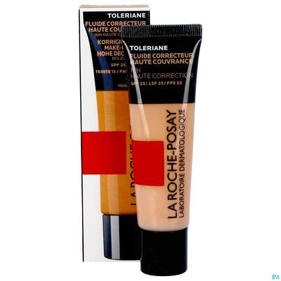 Sie sehen eine Packung La Roche Posay Toleriane Fluide Makeup 13 30ml, Produktbild: 06 La Roche Posay Toleriane Fluide Makeup 13 30ml, A-Nr.: 5710870 - 06