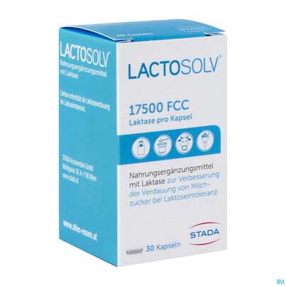 Sie sehen eine Packung Lactosolv, 30 Stück, Produktbild: 02 Lactosolv, 30 Stück, A-Nr.: 3949041 - 02