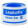 Sie sehen eine Packung LEUKOFIX 5MX 2,5CM, 1 Stück, Produktbild: 01 LEUKOFIX 5MX 2,5CM, 1 Stück, A-Nr.: 0451375 - 01
