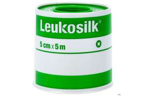 Wundpflaster Leukosilk Rollenpflaster 5mx 5cm 01024 1st, A-Nr.: 5020585 - 01