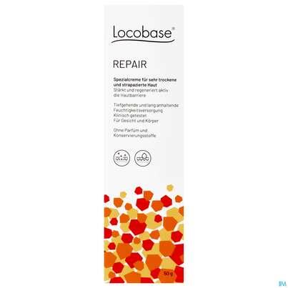 Sie sehen eine Packung LOCOBASE REPAIR CR, 50 Gramm, Produktbild: 01 LOCOBASE REPAIR CR, 50 Gramm, A-Nr.: 3156257 - 01