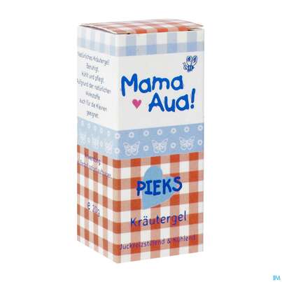 Sie sehen eine Packung MAMA-AUA GEL PIEKS, 20 Milliliter, Produktbild: 02 MAMA-AUA GEL PIEKS, 20 Milliliter, A-Nr.: 3841533 - 02