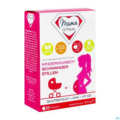 Sie sehen eine Packung MAMAGYNIAL KPS, 30 Stück, Produktbild: 02 MAMAGYNIAL KPS, 30 Stück, A-Nr.: 4607236 - 02