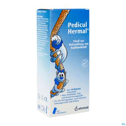 Sie sehen eine Packung Pedicul Hermal Fluid 100ml, Produktbild: 02 Pedicul Hermal Fluid 100ml, A-Nr.: 3187401 - 02