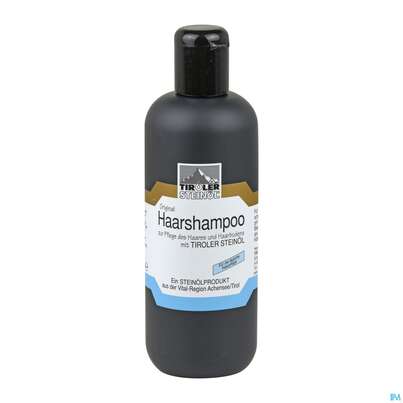 Sie sehen eine Packung Shampoon Tiroler Steinoel 500ml, Produktbild: 01 Shampoon Tiroler Steinoel 500ml, A-Nr.: 1234473 - 01