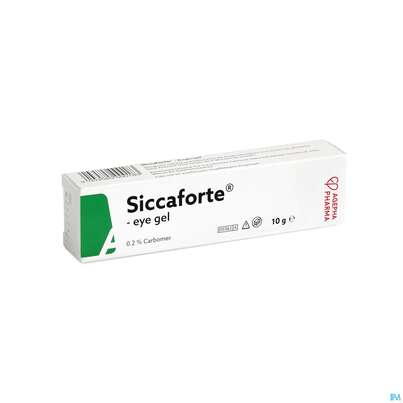 Sie sehen eine Packung SICCAFORTE CE AU-GEL, 10 Gramm, Produktbild: 03 SICCAFORTE CE AU-GEL, 10 Gramm, A-Nr.: 4249713 - 03