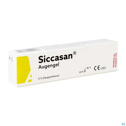 Sie sehen eine Packung SICCASAN CE AU-GEL, 10 Gramm, Produktbild: 02 SICCASAN CE AU-GEL, 10 Gramm, A-Nr.: 4249736 - 02