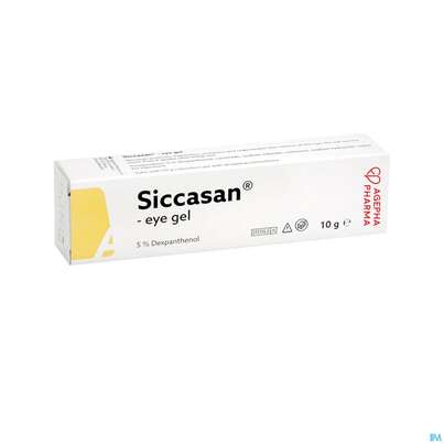 Sie sehen eine Packung SICCASAN CE AU-GEL, 10 Gramm, Produktbild: 03 SICCASAN CE AU-GEL, 10 Gramm, A-Nr.: 4249736 - 03