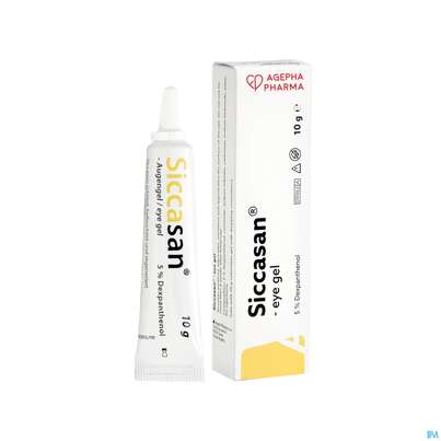 Sie sehen eine Packung SICCASAN CE AU-GEL, 10 Gramm, Produktbild: 04 SICCASAN CE AU-GEL, 10 Gramm, A-Nr.: 4249736 - 04
