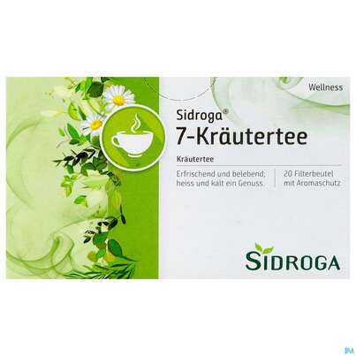 Sidroga 7-Kräuter Tee, 20 Stück, A-Nr.: 3755408 - 01