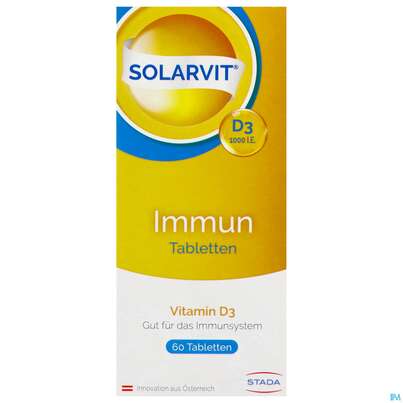 SOLARVIT D3 1000IE IMMUN TBL, 60 Stück, A-Nr.: 4287694 - 01