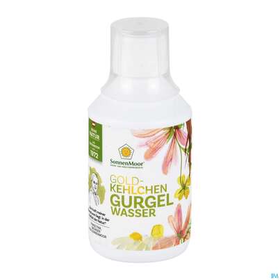 Sie sehen eine Packung SONNENMOOR GURGELW M.ALK, 250 Milliliter, Produktbild: 01 SONNENMOOR GURGELW M.ALK, 250 Milliliter, A-Nr.: 3634142 - 01