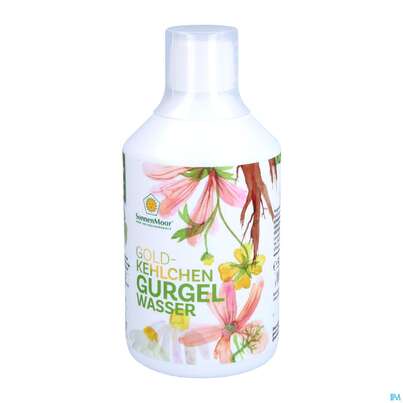 Sie sehen eine Packung SONNENMOOR GURGELW M.ALK, 500 Milliliter, Produktbild: 01 SONNENMOOR GURGELW M.ALK, 500 Milliliter, A-Nr.: 3634136 - 01