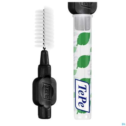 Sie sehen eine Packung Tepe Interdentalbuersten 1,5mm Schwarz 6st, Produktbild: 03 Tepe Interdentalbuersten 1,5mm Schwarz 6st, A-Nr.: 3698478 - 03