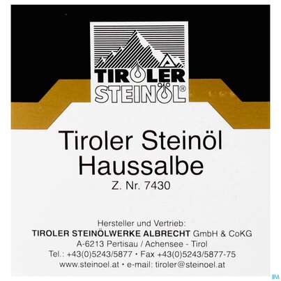 Sie sehen eine Packung TIROLER STEINOEL HAUSSLB, 100 Milliliter, Produktbild: 01 TIROLER STEINOEL HAUSSLB, 100 Milliliter, A-Nr.: 0143952 - 01