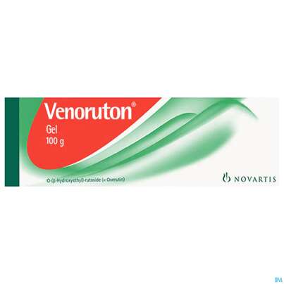 Sie sehen eine Packung Venoruton Gel 100g, Produktbild: 01 Venoruton Gel 100g, A-Nr.: 0074820 - 01