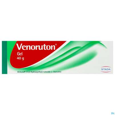 Sie sehen eine Packung VENORUTON GEL, 40 Gramm, Produktbild: 01 VENORUTON GEL, 40 Gramm, A-Nr.: 0074814 - 01