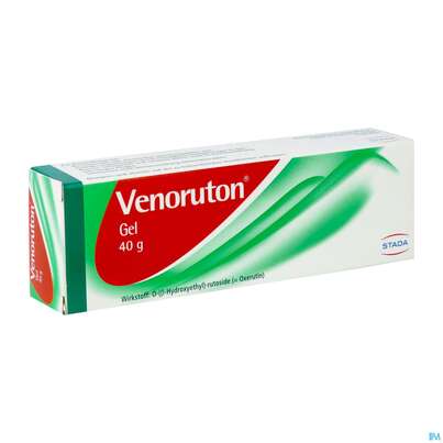 Sie sehen eine Packung VENORUTON GEL, 40 Gramm, Produktbild: 02 VENORUTON GEL, 40 Gramm, A-Nr.: 0074814 - 02