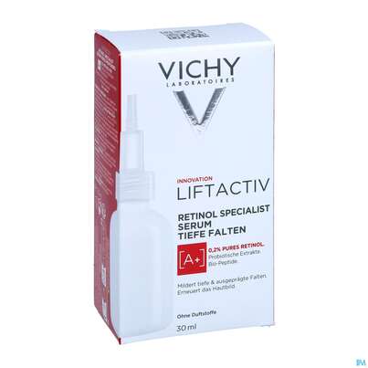Sie sehen eine Packung Vichy Liftactiv Retinol Specialist Serum 30ml, Produktbild: 05 Vichy Liftactiv Retinol Specialist Serum 30ml, A-Nr.: 5638983 - 05