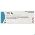 Sie sehen eine Packung Vitamin B6 Tabl Dl 20st, Produktbild: 01 Vitamin B6 Tabl Dl 20st, A-Nr.: 4338167 - 01