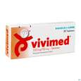 Sie sehen eine Packung VIVIMED TBL 333/50MG, 30 Stück, Produktbild: 02 VIVIMED TBL 333/50MG, 30 Stück, A-Nr.: 3902476 - 02