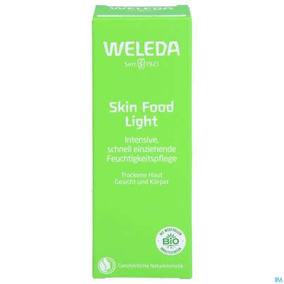 Sie sehen eine Packung Weleda Skin Food Light 75ml, Produktbild: 01 Weleda Skin Food Light 75ml, A-Nr.: 4828753 - 01