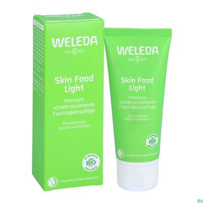Sie sehen eine Packung Weleda Skin Food Light 75ml, Produktbild: 06 Weleda Skin Food Light 75ml, A-Nr.: 4828753 - 06
