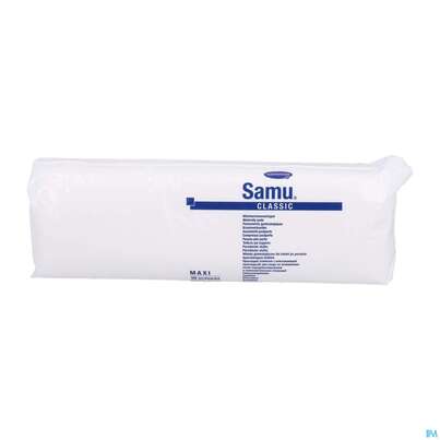 Sie sehen eine Packung Woechnerinnen Vorlagen Samu Maxi Classic 11x 35cm 10st, Produktbild: 01 Woechnerinnen Vorlagen Samu Maxi Classic 11x 35cm 10st, A-Nr.: 2725546 - 01